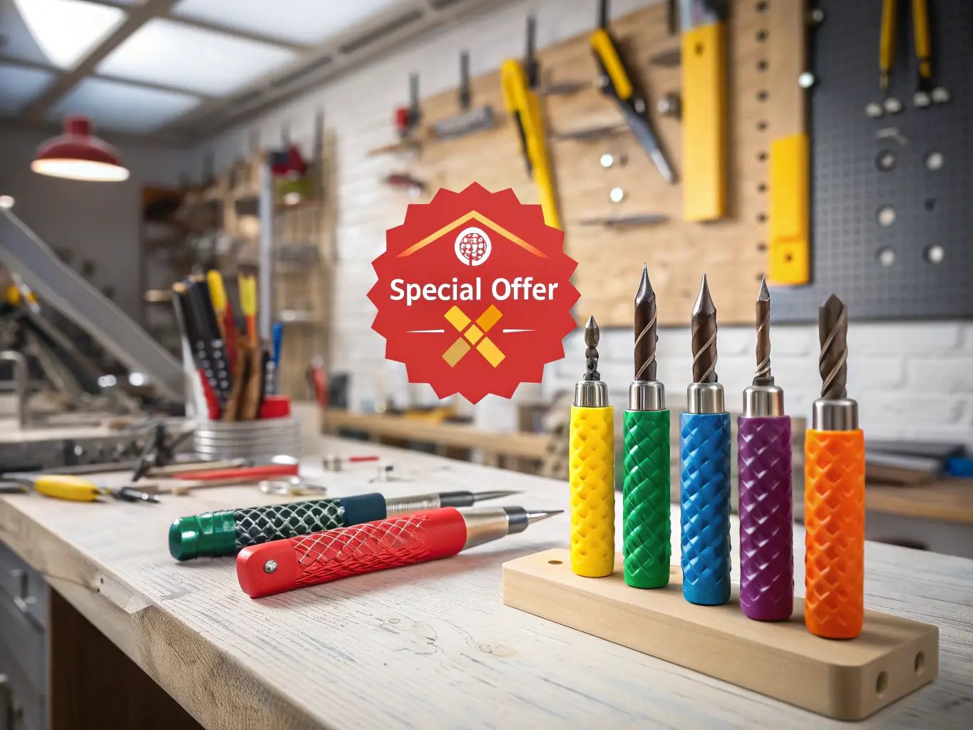 Participants engaged in a hands-on restoration activity inside a workshop space, with historical artifacts and tools visible.